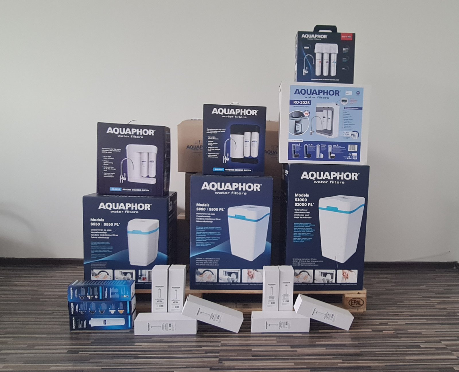 Aquaphor RO 202S - filtrai kavos aparatui, šaldytuvui, ledų generatoriui