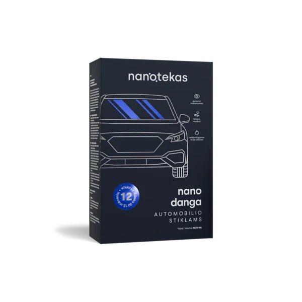 NANO danga automobilio stiklams